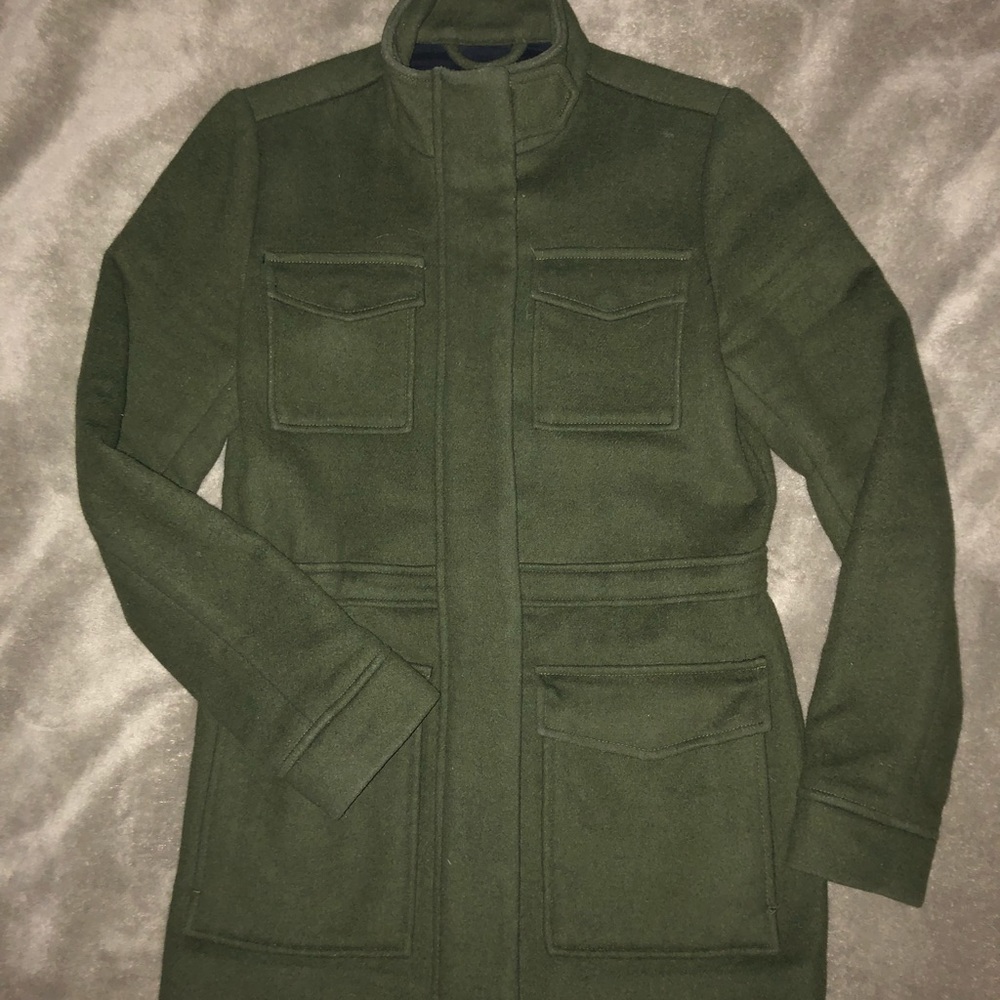 Wool “pea” coat type jacket